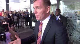Heckler gets it wrong with Labour MP Chris Bryant