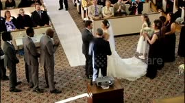 Best Man falls at wedding