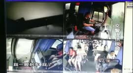 Horrible coach rollover on highway