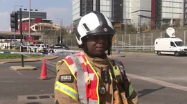 Fire brigade spokesman: 'a number treated' and 200 evacuated after 'high quantities of chlorine gas' found at London Aquatics Centre