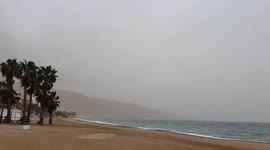 Second dust storm of the Spring hits southern Spain as strong winds blow in from North Africa
