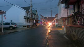 Shamokin, PA and surrounding fire departments celebrate 50th birthday of member.
