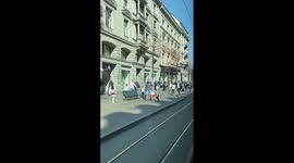 Switzerland: Hundreds Of People Line Up For Omega And Swatch ‘MoonSwatch’ Collection