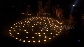 Earth Hour in Lisbon, Portugal