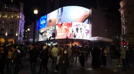 Earth Hour Not At Picadilly Circus