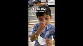 Little maths whizz talks through how he calculates multiplication in his head