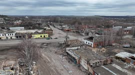 Drone footage from Sumy region shows destruction 6/6