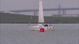 Calm weather with lingering air pollution in Kent, UK ahead of predicted cold spell