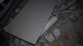 Explorer finds abandoned hospital with patient samples, blood-stained beds and an eerie warning to unwelcome visitors