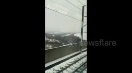 France: Warnings Issued, April Snow Falls On North And Central Parts Of Country 2