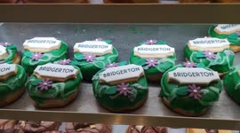 Doughnut Time Celebrates Bridgerton  With A Special Doughnut