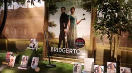 Bridgerton Waterstones Window