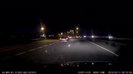 Close call, car overtakes while following too close and then pushes his way in causing the other car to take action