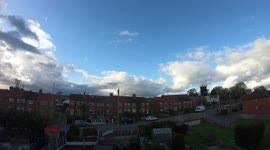 Timelapse camera captures storm brewing over a village in Leeds