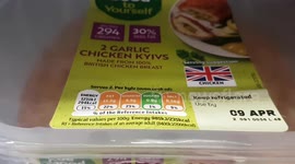 Supermarkets change labelling on 'Chicken Kiev' products in move to support Ukrainians