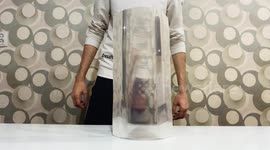 This YouTuber creates his own DIY 'invisibility shield' using an old computer monitor