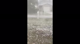Hellacious hail hammers South Florida, causes serious damage