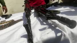 Arms and ammunition recovered by Indian Army, SOG from Kashmir