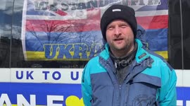 Businessmen drive from UK to Ukraine to deliver aid and help refugees get to safety