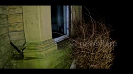 Inside eerie abandoned wedding venue – complete with Mr and Mrs signs on dance floor, food left to rot and STOCKED BAR.