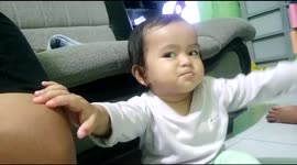 little child, in the house