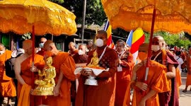 The International Tipitaka Chanting Ceremony for World Peace at Bodhgaya