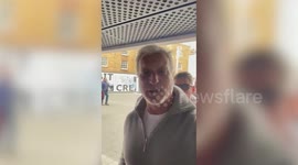 Footy legends David Ginola and Ledley King lend support to group trekking between Premier League grounds