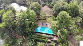 Remote resort on coast of southern Thailand close to Myanmar