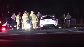 Two People Dead and One Critically Injured Following Violent Wrong Way Head on Crash