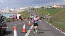 12,000 runners Take part in 2022 Brighton Marathon - Along the Cliffs of Sussex