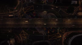 Take a look on the KL Night City Traffic from the view in the sky