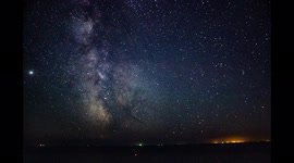 Timelapse video showcasing the milkyway galaxy in the south passing over on a clear night in south Devon.