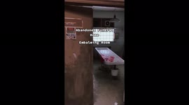 ‘They haven’t left’: Inside creepy abandoned funeral home with dried HUMAN BLOOD in buckets and PARANORMAL activity