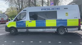 Just Stop Oil activists glue themselves to oil tanker and block traffic in West London