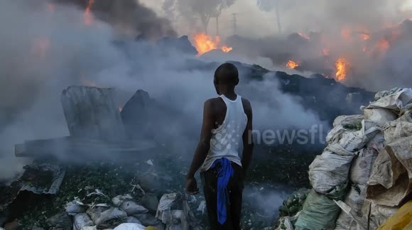 Firefighters suppresses fire to protect lives, property and the environment.