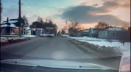 Violent fight between passenger and bus driver