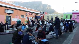Mass Iftar in Bo Kaap, Cape Town