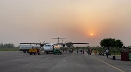 Nepal Aviation Janakpur Airport Buddha Air 9N-AMY ATR 72-500