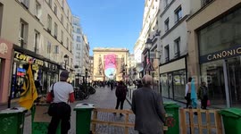 [17/4 19:44] Daniel Caparrós: Extinction Rebellion blocks Paris streets [17/4 19:45] Daniel Caparrós: Climate activists in Paris block central streets calling on political leaders to take more action to tackle climate change.  The footage shows protesters