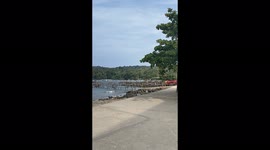 Pantai Timur Pangandaran, west Java, Indonesia, beautiful beach