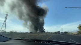 Fire erupts at Tucson, Arizona recycling plant