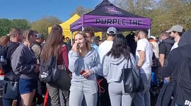 Police on lookout but 420 celebrations are underway in London's Hyde Park