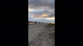 Mariupol residence take to huge column of buses and ambulances to flee under-fire Ukrainian city