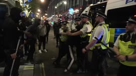 Violence erupts following London 420 day celebrations