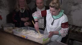 Polish volunteers help hard-hit residents of Bucha celebrate Orthodox Easter