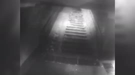 Woman driving carsharing in underpass