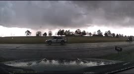 Tornado in Charleston,AR with Reed Timmer and Aaron Jayjack