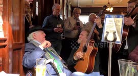 Paddy Reilly and Glen Hansard Fields of Athenry