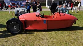 The Amazing 3 Wheeled Morgan Super 3 At The Salon Prive Car Show