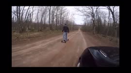 Mountainboard Wipeout 20+ MPH